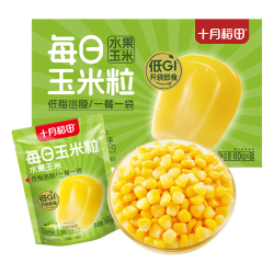 十月稻田 [即食]低GI水果甜玉米粒 80g*8袋