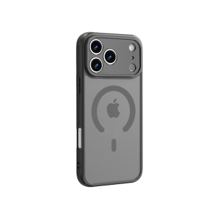 A little Flower iPhone 17 Pro 磨砂肤感磁吸无线充电手机壳 防滑防摔半透