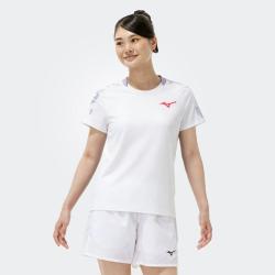 美津浓 短袖T恤女款夏季运动跑步正肩吸湿透气修身上衣