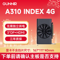 GUNNIR 锐炫Arc 显卡 ARC A310 4G 官方标配
