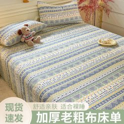 俏精灵 追梦 加厚老粗布床单 120x200cm 卡通动漫