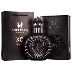 路易弗雷德 黑骑士白兰地XO 40度 700ml 1瓶礼盒装