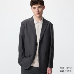 优衣库 男士快干弹力轻型茄克 475016
