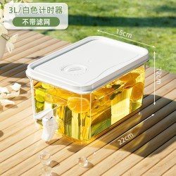 美煮妇 冷水壶带水龙头 3L