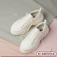 FILA LAVA 胖胖底 女款厚底帆布鞋