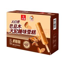 光明 牌大白兔雪糕 巴旦木太妃糖味65g*5支 冰淇淋
