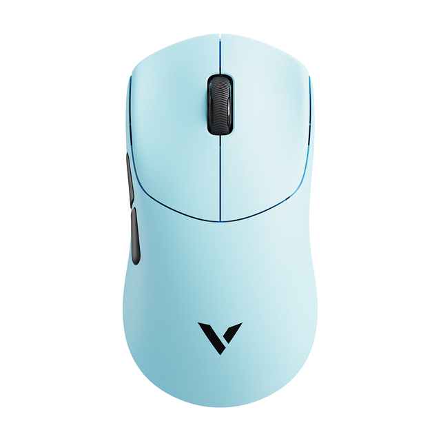 雷柏 VT7s V2版 轻量化PAW3950引擎 无线/有线双模游戏鼠标 天青