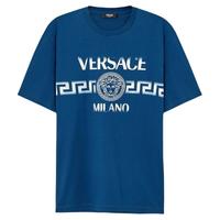 VERSACE/范思哲 男士印花棉质平纹针织T恤