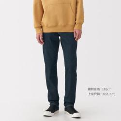 無印良品 MUJI 男式 弹力牛仔修身裤