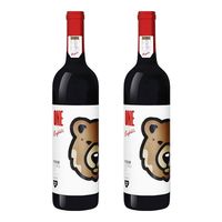 奔富 美国进口 奔富一号联名加州混酿棕熊干红葡萄酒750ml*2瓶