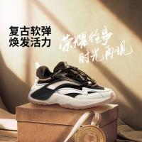 李宁 童鞋儿童运动鞋男女大童复古潮流溯溪扣简约休闲鞋