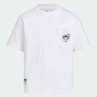 adidas 夏季健身训练男大童JB SS TEE针织短T