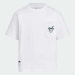 adidas 夏季健身训练男大童JB SS TEE针织短T