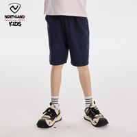 诺诗兰 儿童夏季吸湿速干五分裤男童户外时尚百搭休闲运动短裤