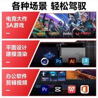 华硕 R7 9850X3D 1TB准系统主机