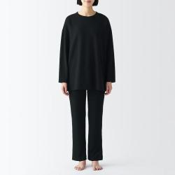 無印良品 MUJI 女式粘纤混纺针织长外衫
