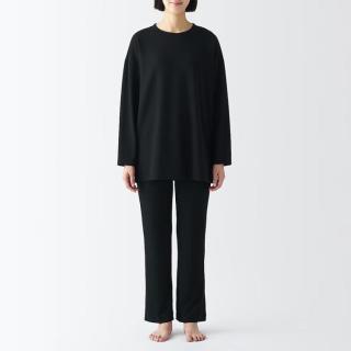 無印良品 MUJI 女式粘纤混纺针织长外衫