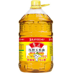 鲁花 压榨玉米油 6.18L