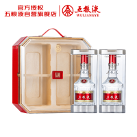 移动端、京东百亿补贴：五粮液 酒厂直供 浓香型白酒  礼盒装