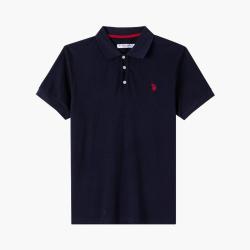 U.S. POLO ASSN. 夏季男士纯棉时尚亲肤时尚短袖上衣大众休闲透气男式polo衫