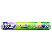 妙洁 点断式PE保鲜膜 30cm*100米 1卷