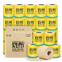 斑布 BASE系列 卷纸 4层125g27卷