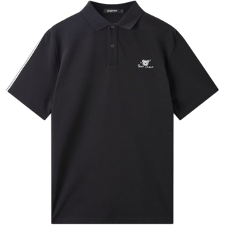 gxgjeans 男士POLO衫 黑色 2XL