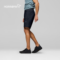 NORRØNA Femund Flex1 男子轻量速干软壳短裤 鱼籽黑 XL