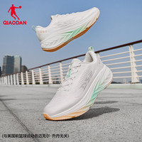 QIAODAN/乔丹 DS2二代网面透气减震跑鞋 女款 厚底