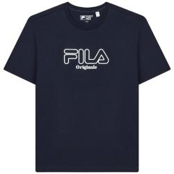 FILA 男子针织短袖衫