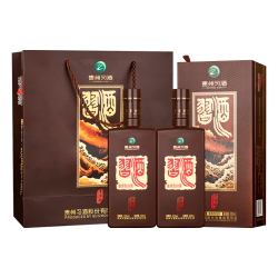 习酒 老方瓶 53%vol 酱香型白酒 500ml*2瓶