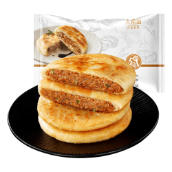 大希地 半成品 牛肉馅饼 500g