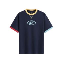 Gap 866079 纯棉宽松 海军蓝 2XL 男士T恤
