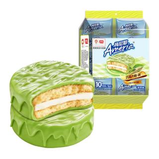 盼盼 梅尼耶巧克力味派抹茶味 10枚 蛋糕糕点