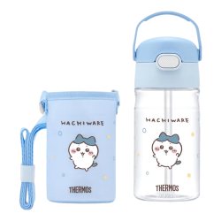 THERMOS 膳魔师 儿童水杯420ml带杯套 吉伊卡哇