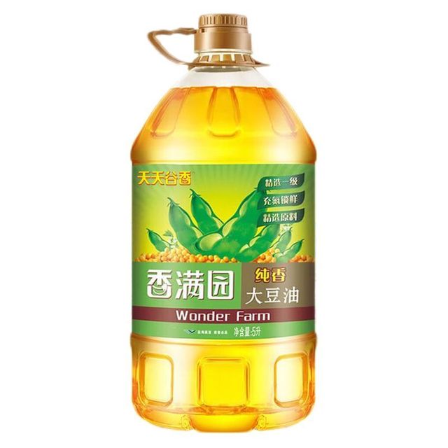 香满园 天天谷香纯香大豆油5L