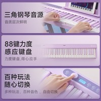 星海弹弹 电子琴88键便携折叠琴 ZB260