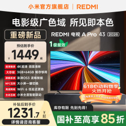 小米 L43RC-AP 3GB+64GB 4K超高清电视机