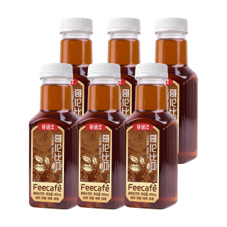 菲诺 咖啡水饮料 0糖0脂0卡 轻负担 单一产地 哥伦比亚即饮 400ml*15瓶