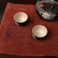 乾红 定制加厚吸水茶巾