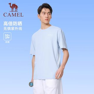 CAMEL/骆驼 冰感防晒速干T恤 男款 圆领短袖