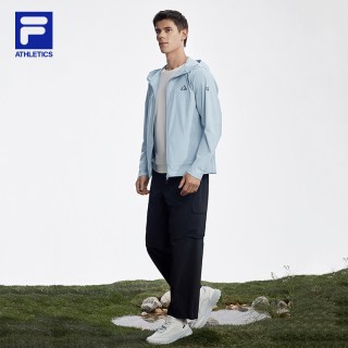 FILA ATHLETICS 男子轻薄防风防晒外套