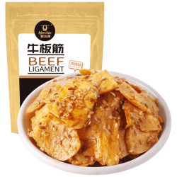 科尔沁 牛板筋 烧烤味100g 袋装 休闲零食 肉干肉脯 馋嘴零食 即食小吃