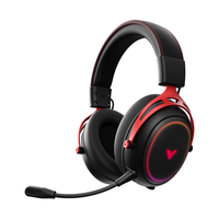 雷柏 VH800Pro 无线四模游戏耳机 黑红