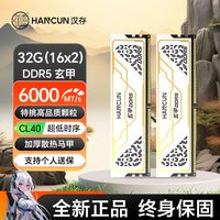 汉存 玄甲 DDR5 6000 台式机内存条