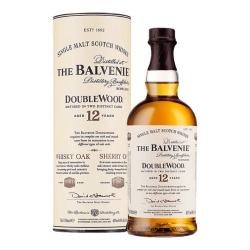 百富 BALVENIE）单一麦芽威士忌 12年双桶 700ml礼盒