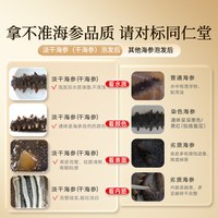 同仁堂 淡干海参 250g 礼盒装