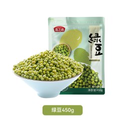 燕之坊 绿豆450g袋装绿豆新货五谷杂粮清凉消暑绿豆粥批发