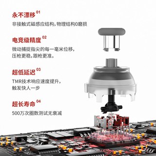AOLION澳加狮 K30 无线蓝牙 光影白+智能座充 游戏手柄