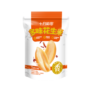 十月稻田 多味花生米 麻辣/原味/花椒味 300g